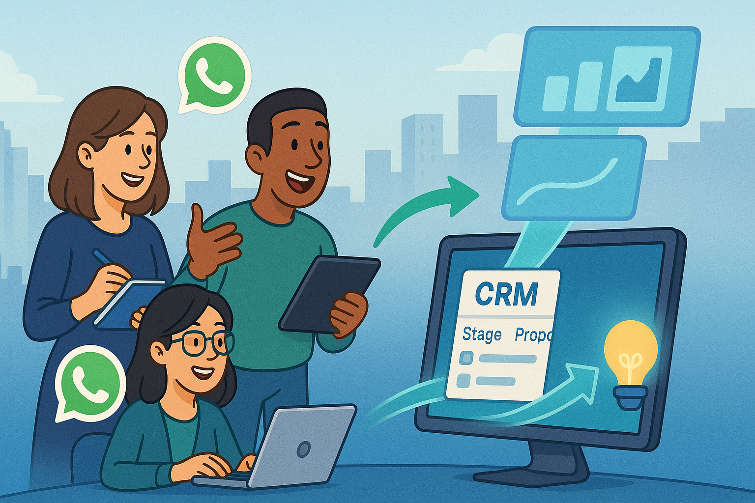WhatsApp conversations transformed into business intelligence